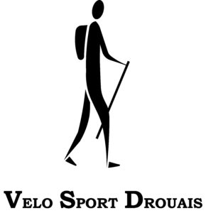 Logo Randonnée Pédestre Vélo Sport Drouais